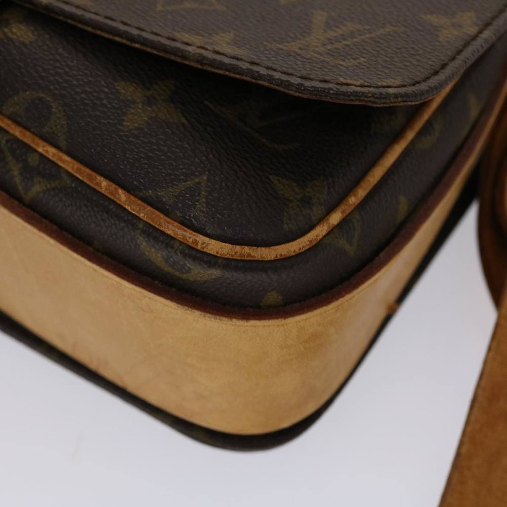 LOUIS VUITTON Monogram Cartouchiere MM Shoulder Bag M51253 LV Auth th3764 - Picture 14 of 16
